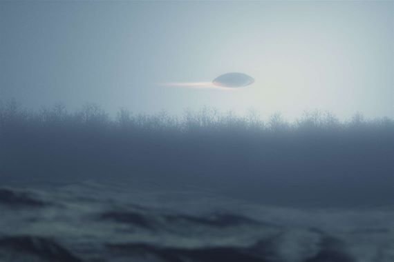 Havarovalo u hornické města opravdové UFO? ZDROJ: mysteriousuniverse.com