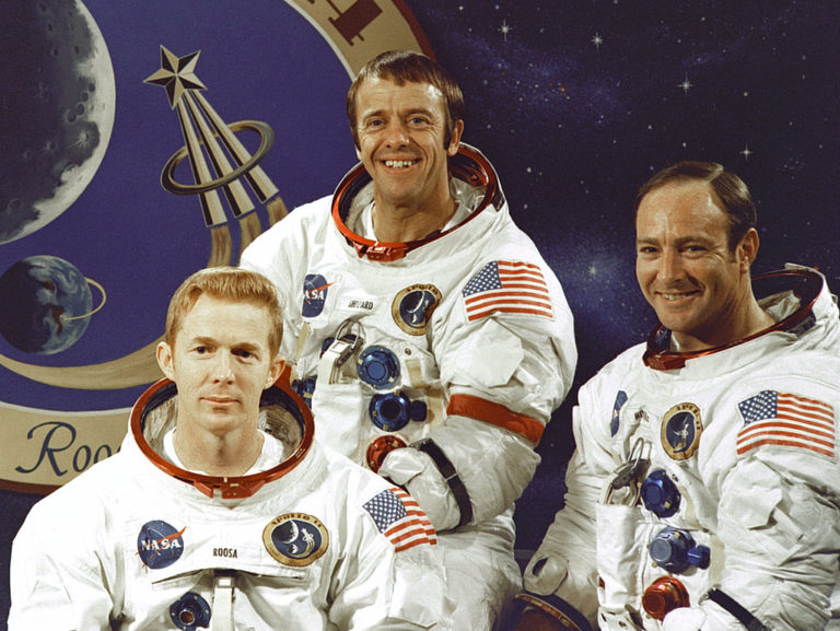 Posádka Apolla 14. Foto NASA