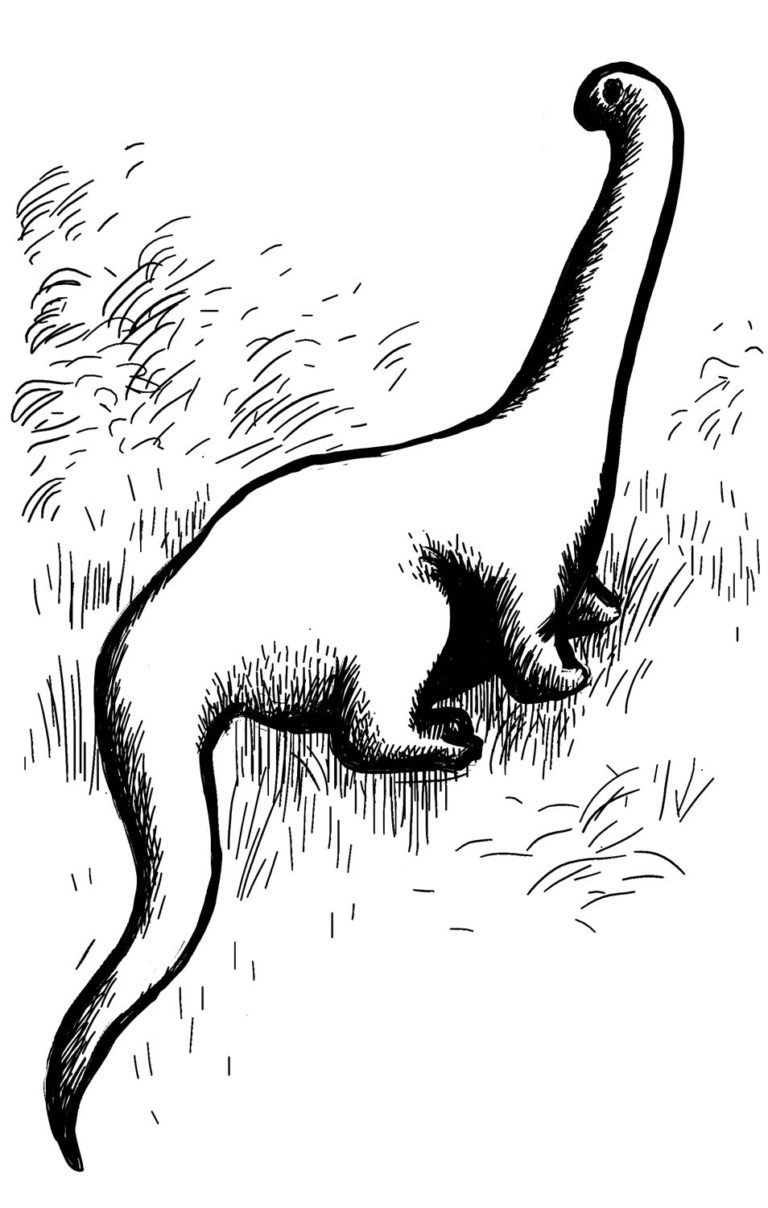 Mokele mbembe skutečně nejvíc připomíná dinosaura. Ale existuje? FOTO: JNL / Wikimedia commons - volné dílo