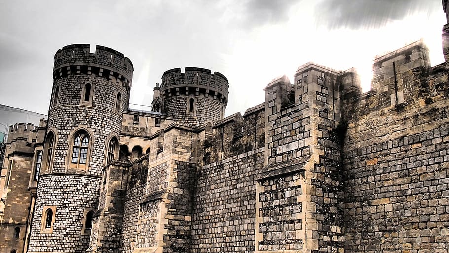 Na hradě Windsor podle svědectví straší 25 neklidných duší. Foto: Pxfuel