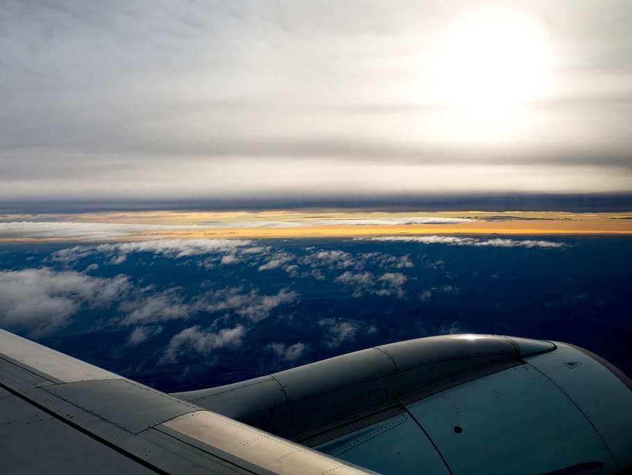 Provoz na nebi houstne - kromě letadel se vzduchem nad Kanadou prohání i UFO. Foto: Pxfuel
