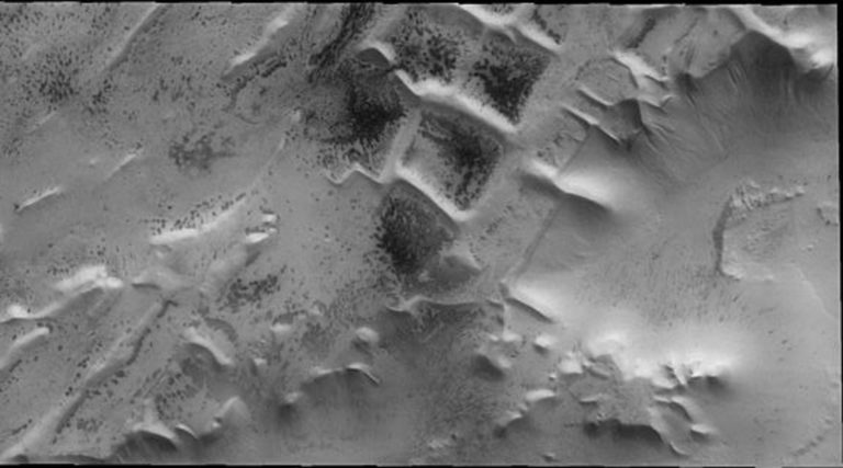Město Inků zachycené sondou Odyssey, foto NASA, Jim Secosky / Creative Commons / Volné dílo