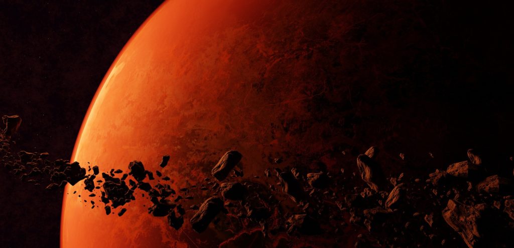 Život na Zemi mohl doputovat z Marsu, foto Pixabay