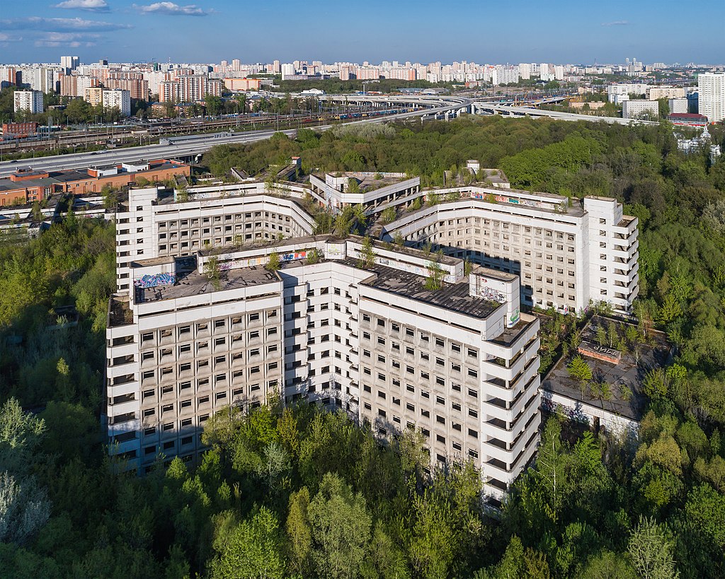 Budova moskevské nemocnice, foto A.Savin / Creative Commons / FAL