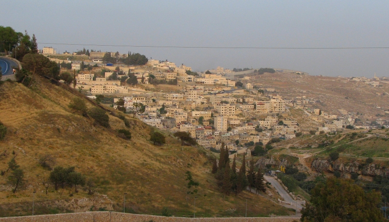 Jeruzalémská čtvrt Silwan v současnosti, foto Gilabrand / Creative Commons / CC BY 3.0 