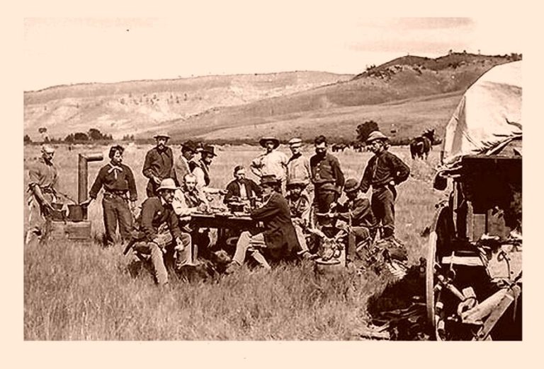 Haydenova expedice z roku 1871 umožní vznik parku - i její členové přitom zaslechnou podivné zvuky. Foto: William Henry Jackson / Creative Commons / volné dílo