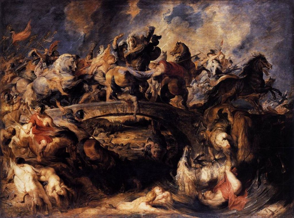 Slavný obraz Bitva Amazonek od Rubense. FOTO: Peter Paul Rubens, Public domain, via Wikimedia Commons