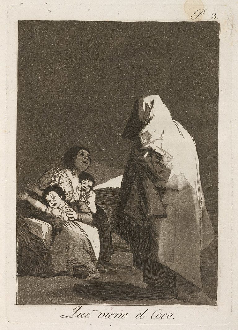 El Cuco na slavném obrazu jehož autorem je Francisco Goya. Foto: National Gallery of Art/Creative commons/CC0