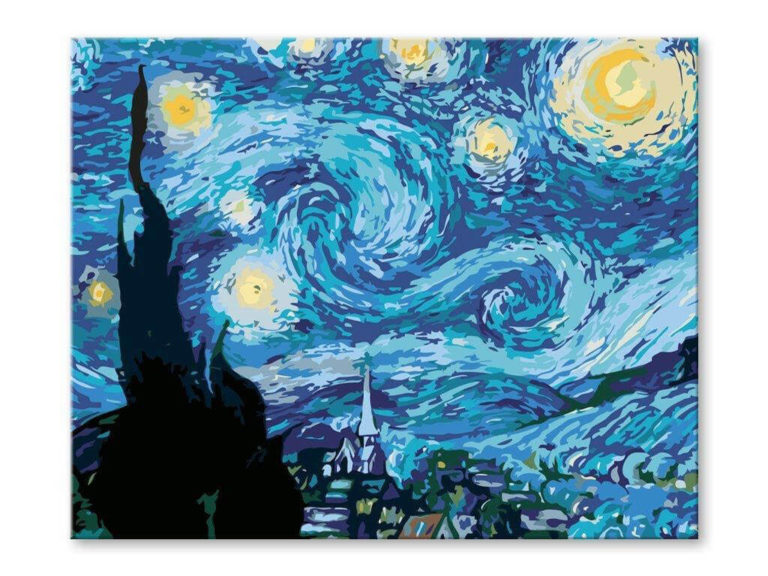 Hvězdná noc od Vincenta van Gogha