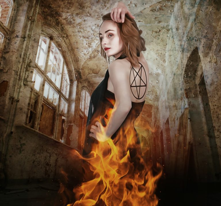Někdy se pentagram obepíše jménem Lilith. Foto: Pixabay