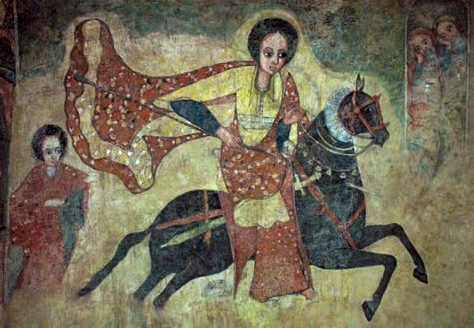 Obraz znázorňující královnu ze Sáby na cestě do Jeruzaléma. FOTO: Autor neznámý/ Creative Commons/ Volné dílo