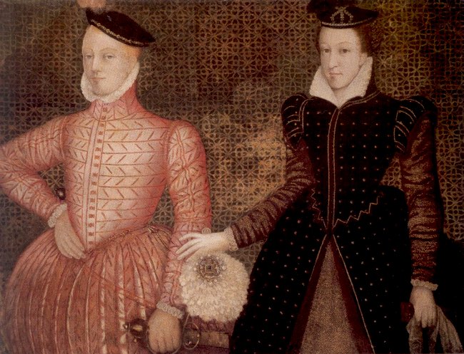 Marie Stuartovna se svým druhým manželem, lordem Darnleym. FOTO: Neznámý autor / Creative Commons / volné dílo