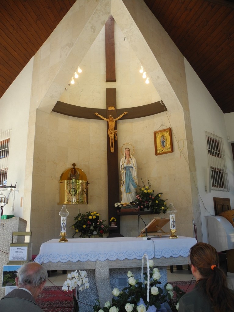 Interiér kaple Panny Marie. Zdroj foto:  Jan Jankovič, CC BY-SA 4.0 , via Wikimedia Commons

