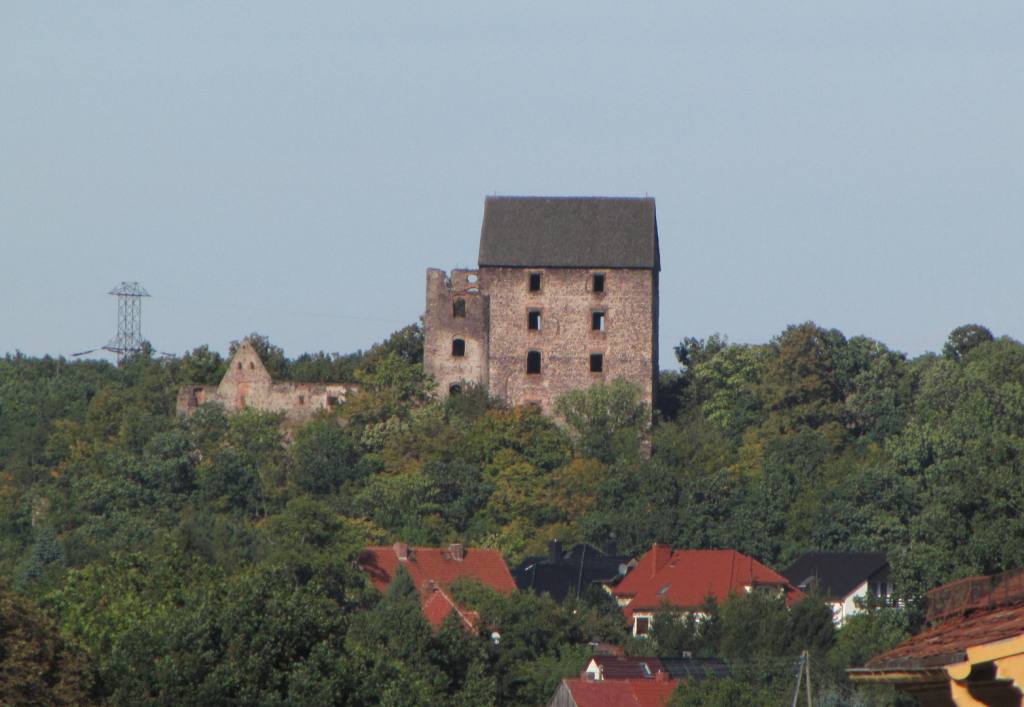 Hrad Swiny, se kterým má být hrad Bolków spojený tajnou podzemní chodbou. 