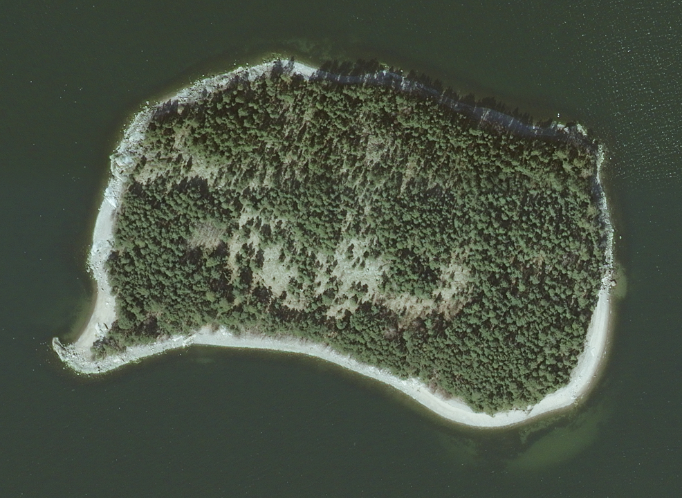 Na ostrově Omenainen do poloviny 19. století spočívali hříšníci. FOTO: NLS open data 1.0, via Wikimedia Commons