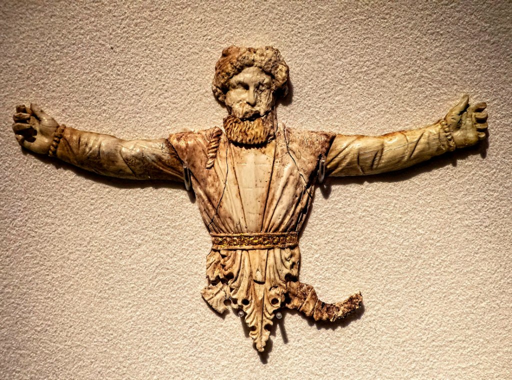 Bůh Sabazios. Jeho uctívání mělo mezi vzdělanými Řeky špatnou pověst. Zdroj obrázku: Mary Harrsch, CC BY-SA 4.0 , via Wikimedia Commons