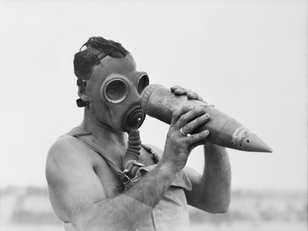 V  Evropě hrozilo v letech druhé světové války nasazení chemické munice. Zdroj foto:   not stated, Public domain, via Wikimedia Commons

