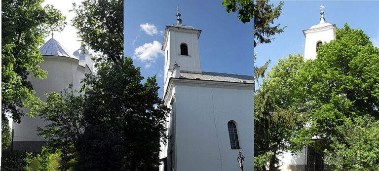 Kostel sv. apoštolů Petra a Pavla v Debradi. Zdroj foto: Rauenstein, CC BY-SA 3.0 , via Wikimedia Commons
