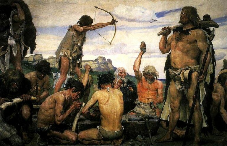 Lidé neolitu možná nebyli tak primitivní, jak se mnozí domnívají, foto Viktor Mikhailovich Vasnetsov / Creative Commons / volné dílo