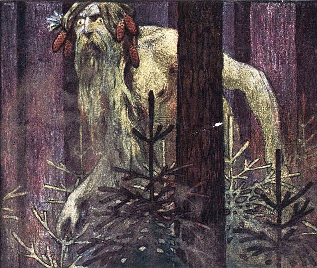 Lešij na obálce časopisu z roku 1906. FOTO: Н. Н. Брут, Magazine «Leshy», Public domain, via Wikimedia Commons