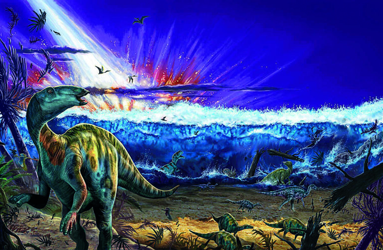 Vyhladil by asteroid veškeré dinosaury?