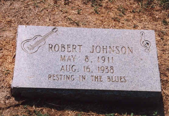 Náhrobní kámen Roberta Johnsona. FOTO: Courtland Bresner, CC BY-SA 3.0, via Wikimedia Commons