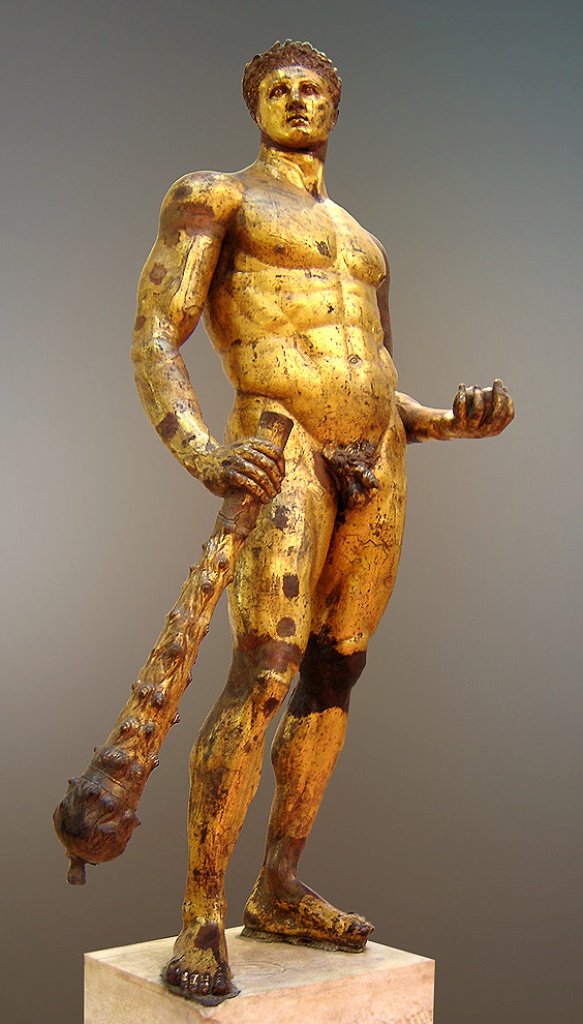Řecký hrdina Héraklés. Zdroj foto: Capitoline Museums, CC BY-SA 3.0 <https://creativecommons.org/licenses/by-sa/3.0>, via Wikimedia Commons
