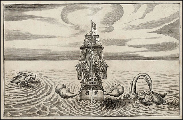 Ukrývá se v moři obří chapadlovité monstrum? Foto: Johann Christoph Wagner / Creative Commons / Volné dílo