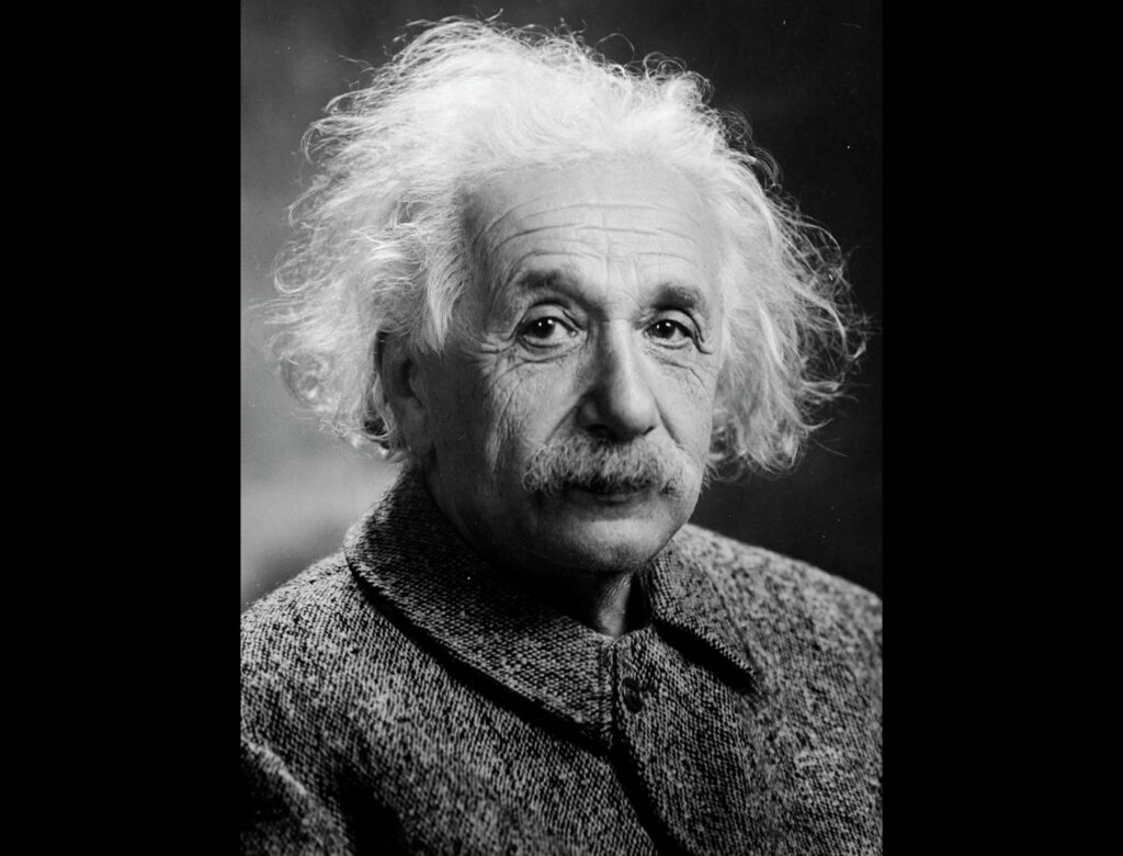 Einstein a jeho ikonický účes, foto Orren Jack Turner / Creative Commons / Volné dílo