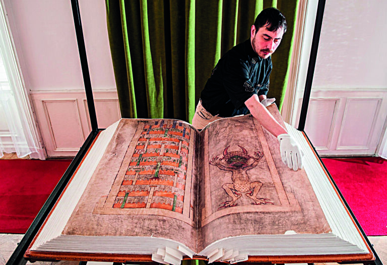 Codex gigas, zvaná též Ďáblova bible