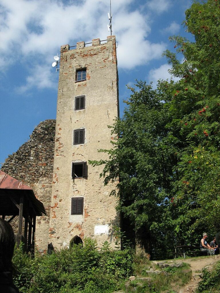 Zřícenina hradu Rýzmberk. FOTO: Navpoint – Vlastní dílo /CC BY-SA 3.0