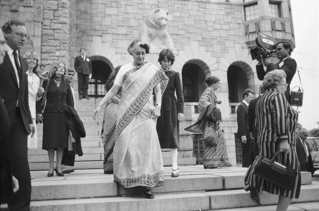 Indira Gándhí byla jednou z nejobdivovanějších žen světa. Také ona zemřela o Halloweenu. FOTO: Ritva Bäckman / Creative Commons / CC BY-SA 4.0