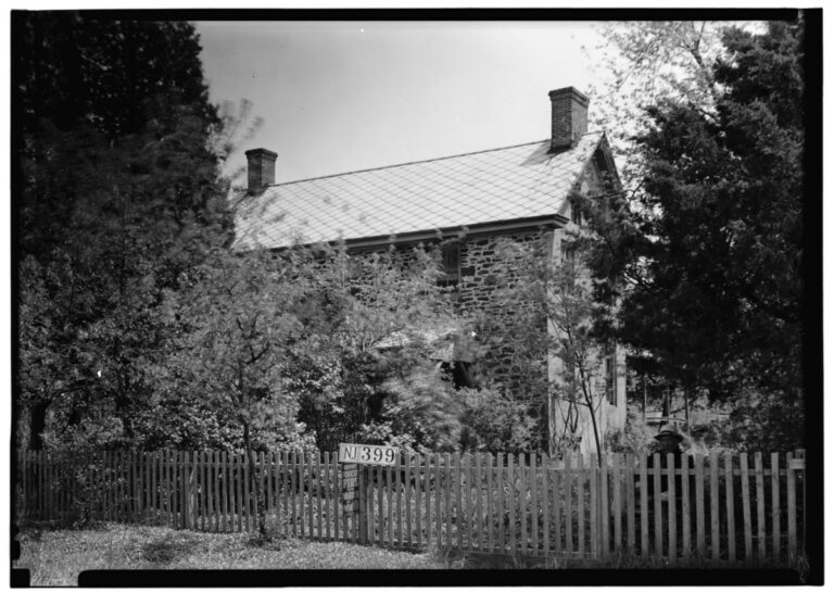 Dům v New Jersey, kde žila žena často spojovaná s legendou o ďáblovi. FOTO: Nathaniel R. Ewan, Public domain, via Wikimedia Commons