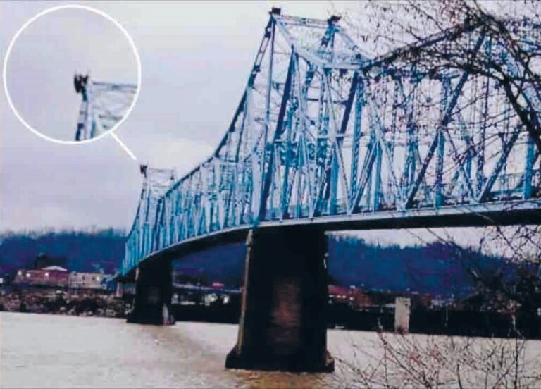 Co za bytost bylo spatřeno poblíž mostu?