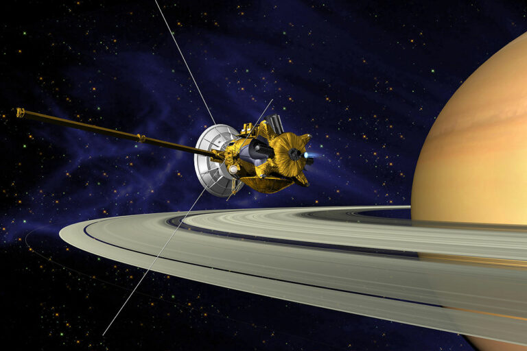 Sonda Cassini, foto NASA/JPL / Creative Commons / volné dílo