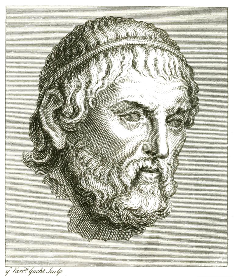 Homér se stal již ve starověku kulturní ikonou. Zdroj obrázku: Credited to G. Van.dr Gucht., Public domain, via Wikimedia Commons
