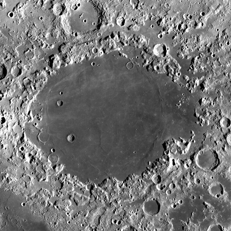 Moře nepokojů, foto NASA (Lunar Reconnaissance Orbiter) - JMARS / Creative Commons / volné dílo