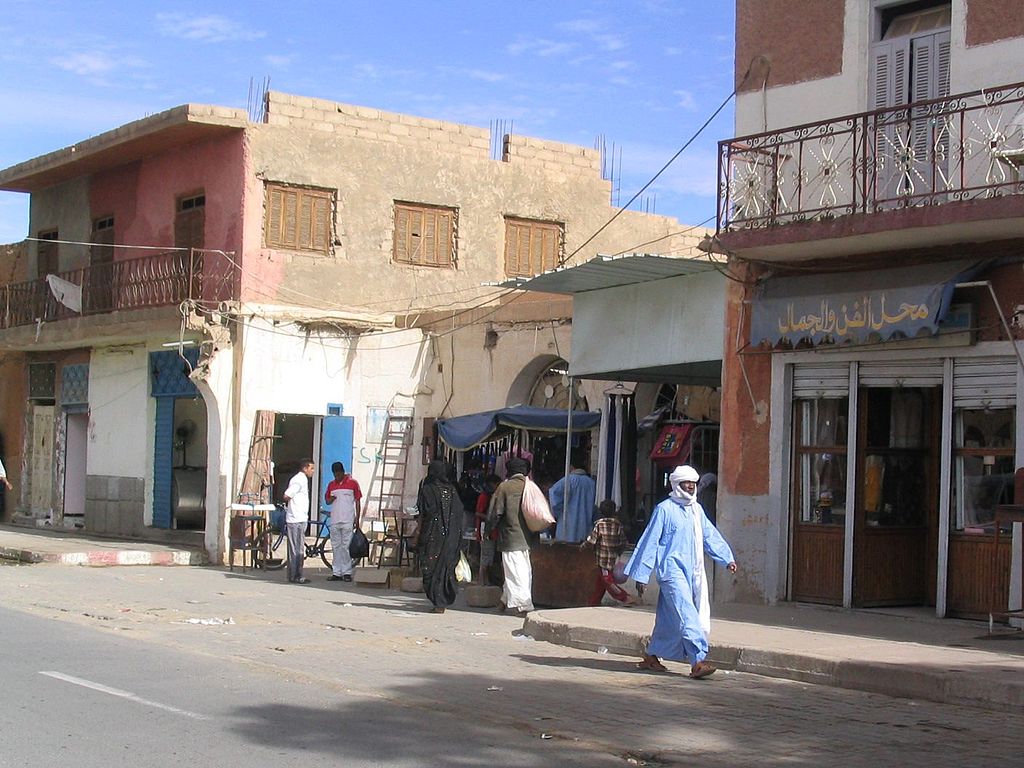Vzpomínkou na dávný africký veletok může být alžírské město Tamanrasset. Zdroj foto:  W. Robrecht, CC BY-SA 3.0 , via Wikimedia Commons