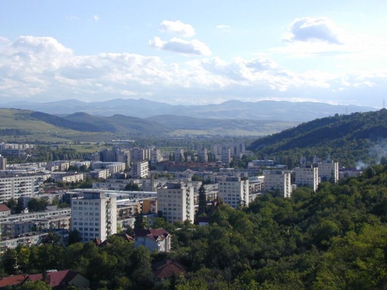 Město Cluj-Napoca. Zdroj foto: Roamata, Public domain, via Wikimedia Commons