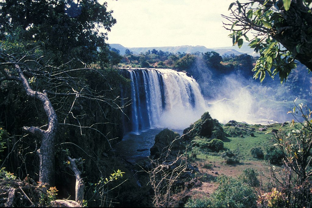 Ani takové vodopády, které jsou nyní na Modrém Nilu, v řece Tamanrasset asi nechyběly. Zdroj foto:  Peter Jeschofnig, CC BY-SA 3.0 , via Wikimedia Commons