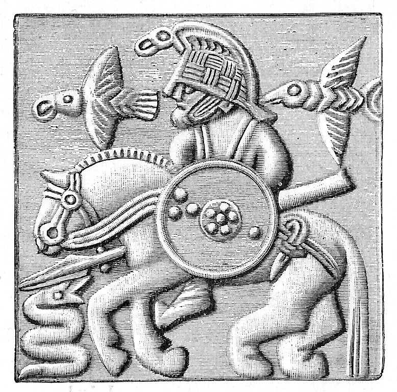 S Yggdrasilem je těsně spojena postava boha Ódina. Zdroj obrázku:  Unknown author, Public domain, via Wikimedia Commons