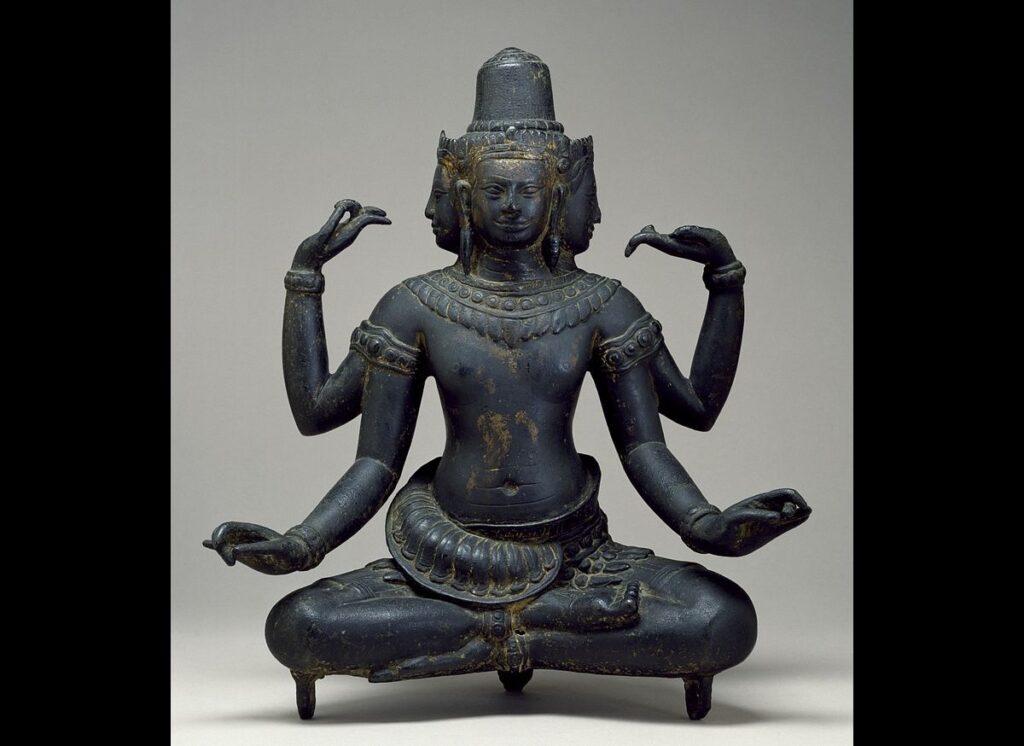 Hinduistický bůh Brahma, foto Walters Art Museum / Creative Commons / Volné dílo