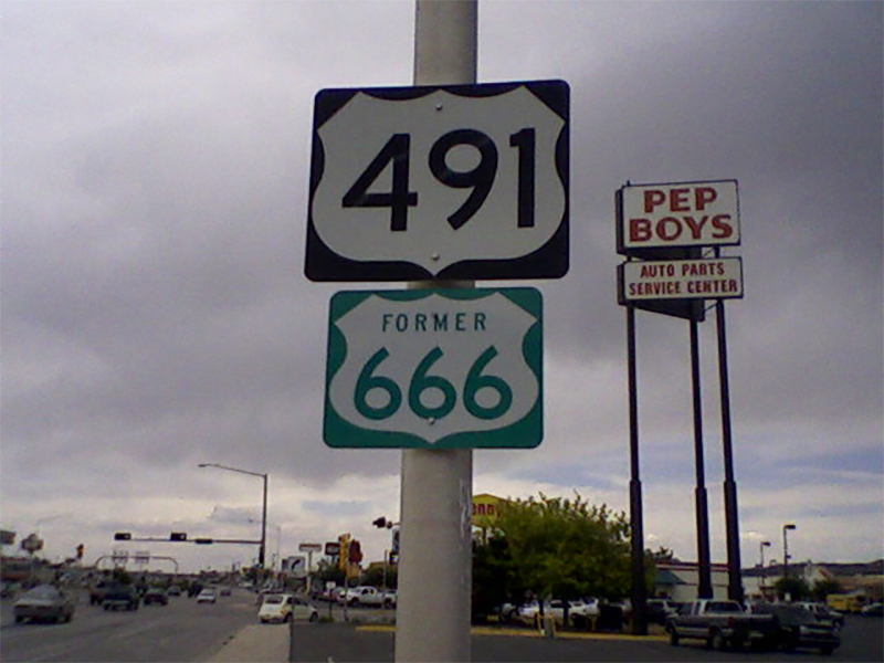 Ďáblova dálnice dříve nesla číslo 666, foto Smedpull / Creative Commons / Volné dílo
