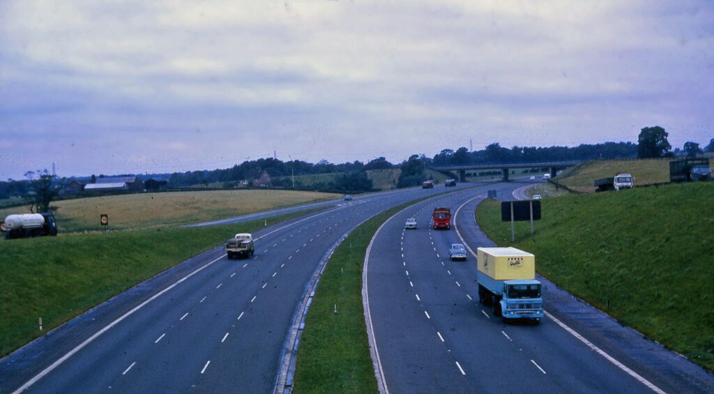 Dálnice M6 v Cheshiru, foto Phillip Capper / Creative Commons / CC BY 2.0 