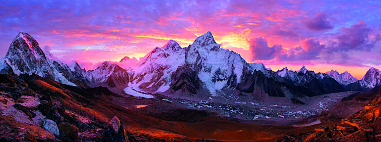 Mount Everest, Himáje, Nepál