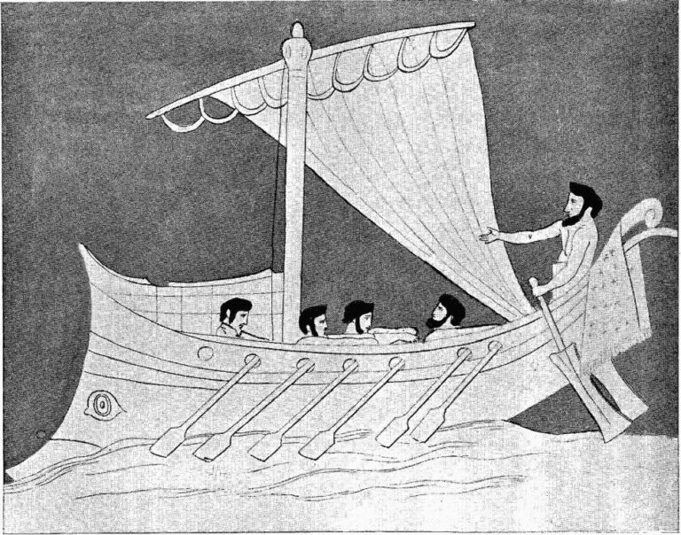 Objevitelské plavby antiky mířily též na chladný sever Evropy, zájem o jantar je vedl i k průzkumu Baltského moře. Zrodil se mýtus ostrova Baltia. Zdroj obrázku: Élisée Reclus, Public domain, via Wikimedia Commons