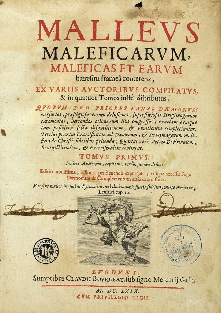 Malleus maleficarum (Kladivo na čarodějnice) Foto:J. Sprenger and H. Institutoris / Creative commons - CC BY 4.0