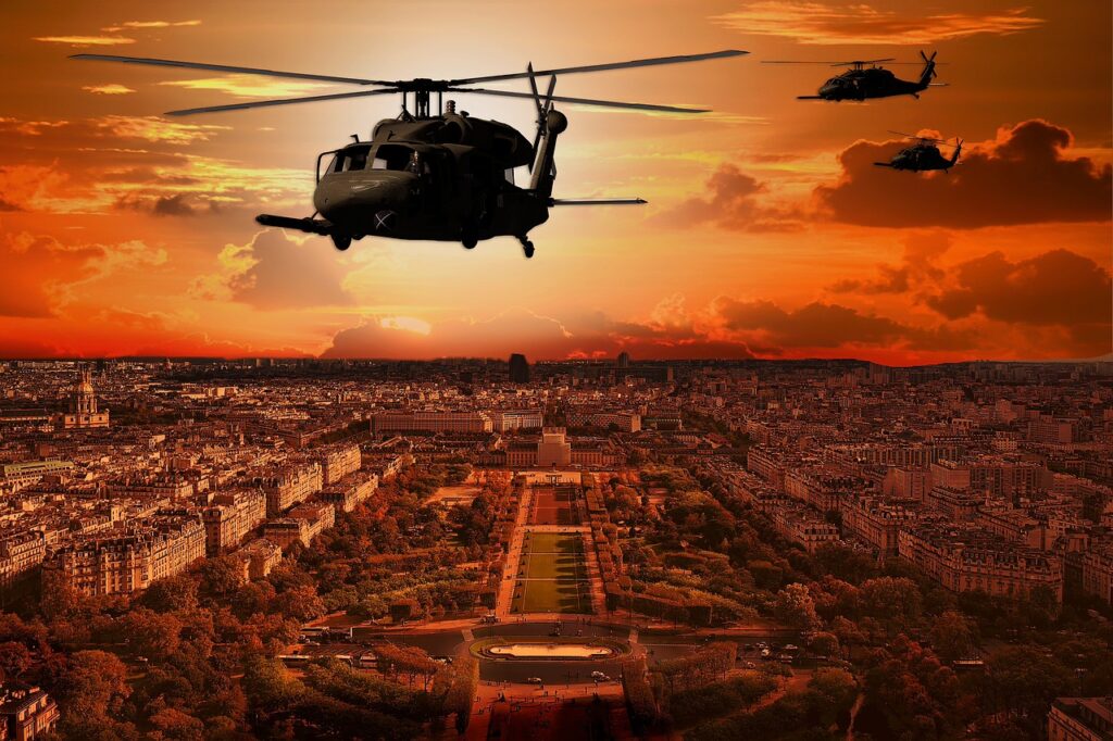Keith se věnoval záhadě černých vrtulníků, foto Pixabay