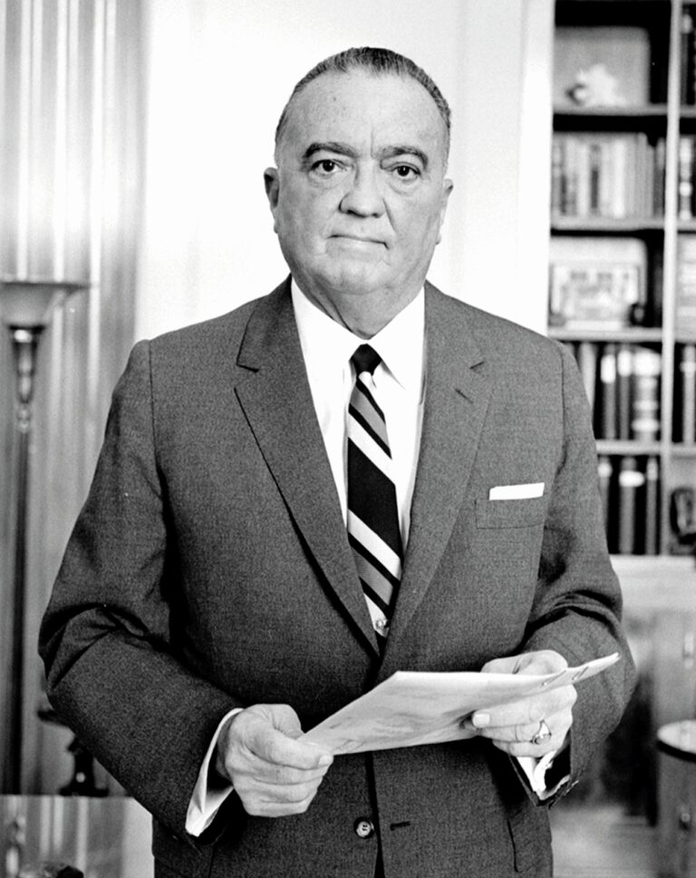 Ředitel FBI J. Edgar Hoover