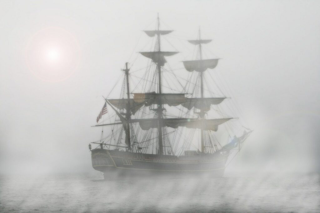 Je tajemný vrak z  Pacifiku pohřešovanou britskou lodí? Ilustrační foto: Pixabay 